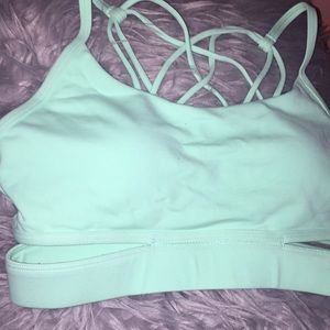 Teal Sports Bra